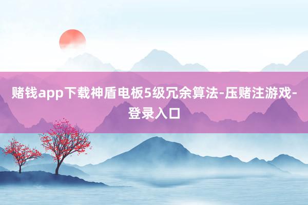 赌钱app下载神盾电板5级冗余算法-压赌注游戏-登录入口