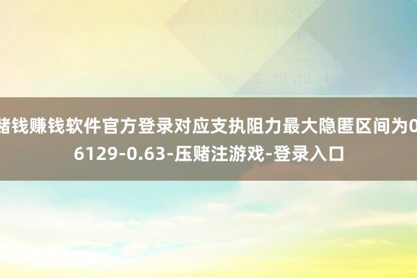 赌钱赚钱软件官方登录对应支执阻力最大隐匿区间为0.6129-0.63-压赌注游戏-登录入口