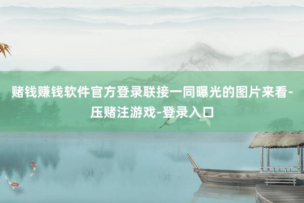 赌钱赚钱软件官方登录联接一同曝光的图片来看-压赌注游戏-登录入口